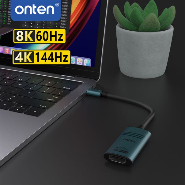 Adapter USB Type-C na HDMI (zenski) 8K 60Hz 18cm (OTN-UC981) Onten - EP2940675