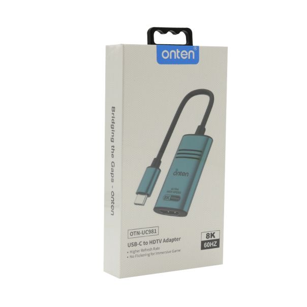 Adapter USB Type-C na HDMI (zenski) 8K 60Hz 18cm (OTN-UC981) Onten - EP2940675