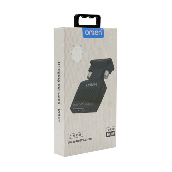 Adapter VGA + jack 3.5mm na HDMI (zenski) 20cm  (OTN-7508) Onten - EP2943872