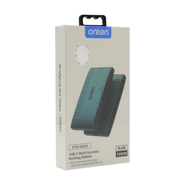 Dock stanica 6u1 sa HDMI 4K 30Hz + VGA 2K 60Hz +Ethernet RJ45 100Mbps - EP2878861