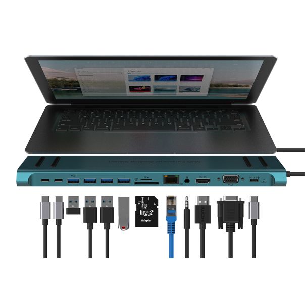 Dock stanica multifunkcionalna USB Type-C 14u1 (OTN-9199A) Onten - EP2924381