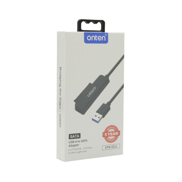 Adapter USB 2.0 na SATA 2.5'' 20cm (OTN-5211) Onten - EP3032407
