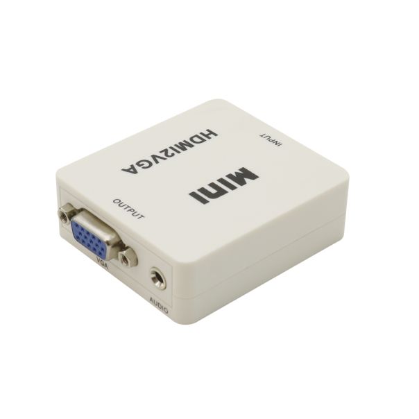 Adapter HDMI na VGA+audio beli MINI - EP3038966