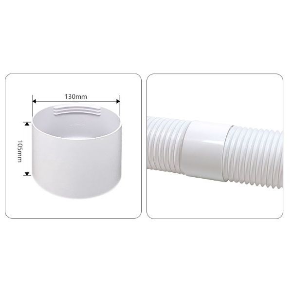 KMC AC SOLUTION Adapter za crevo za pokretnu klimu Ø 130mm - 520KlimaBG
