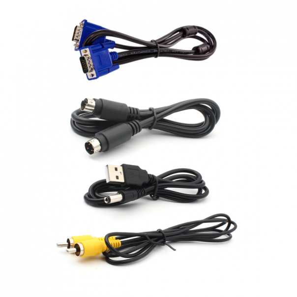 Adapter Box VGA na AUDIO JWD-H4 - 85480