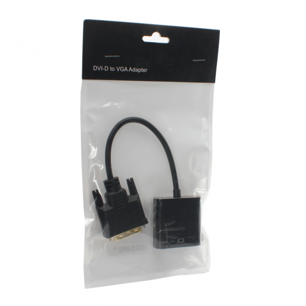Adapter DVI (24+1) na VGA Z crni JWD-HV13 - 94110