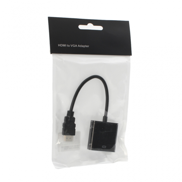 Adapter HDMI M na VGA Z crni JWD-HDMI7 - 85322