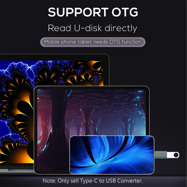 Adapter LDNIO LC140 USB na Type C sivi - 99409