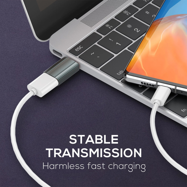 Adapter LDNIO LC140 USB na Type C sivi - 99409