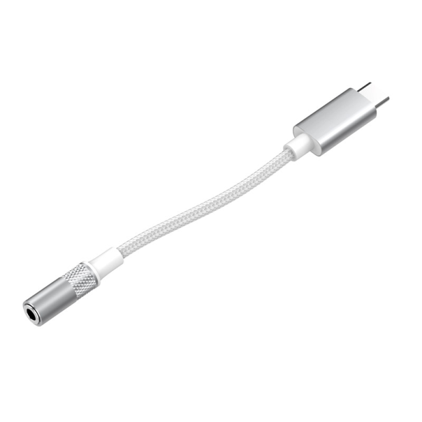Adapter LDNIO LSY80c za slušalice Type-C na 3,5 mm beli - 613499