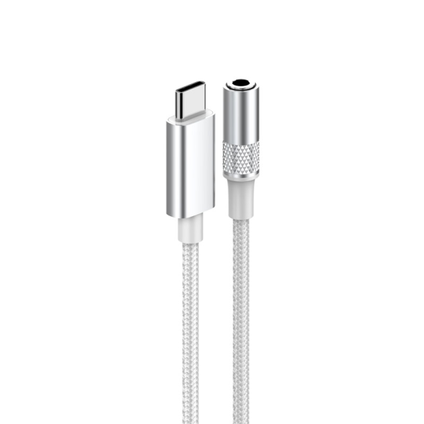 Adapter LDNIO LSY80c za slušalice Type-C na 3,5 mm beli - 613499