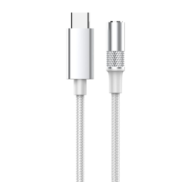 Adapter LDNIO LSY80c za slušalice Type-C na 3,5 mm beli - 613499