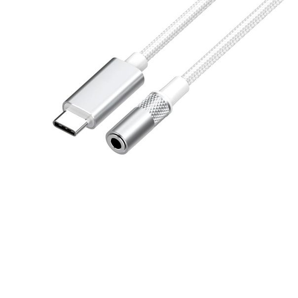Adapter LDNIO LSY80c za slušalice Type-C na 3,5 mm beli - 613499