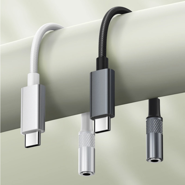 Adapter LDNIO LSY80C za slusalice Type C na 3.5mm beli - 217321