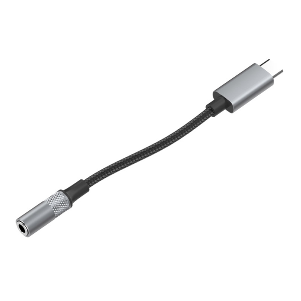 Adapter LDNIO LSY80c za slušalice Type-C na 3,5 mm sivi - 617554