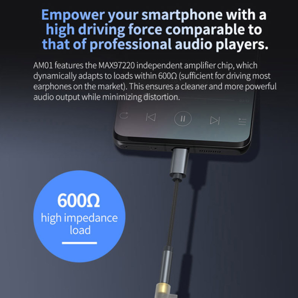 Adapter LDNIO LSY80c za slušalice Type-C na 3,5 mm sivi - 617554