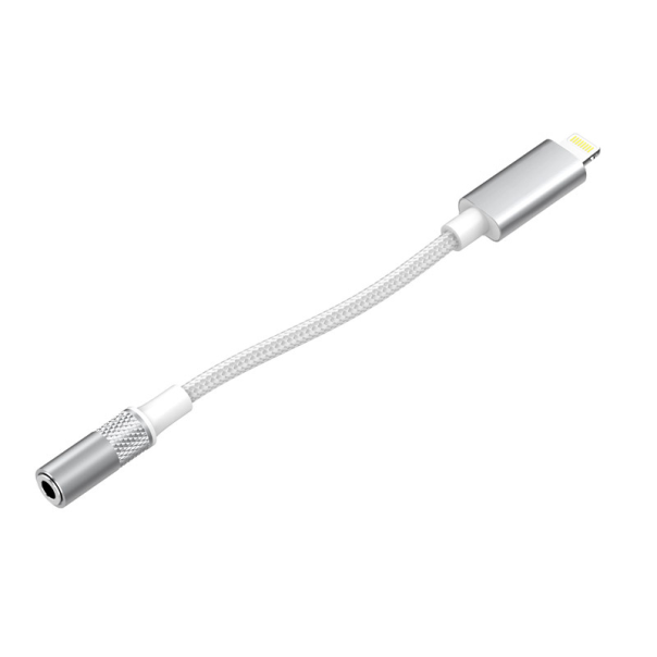 Adapter LDNIO LSY80i za slusalice iPhone Lightning na 3.5mm beli - 217322
