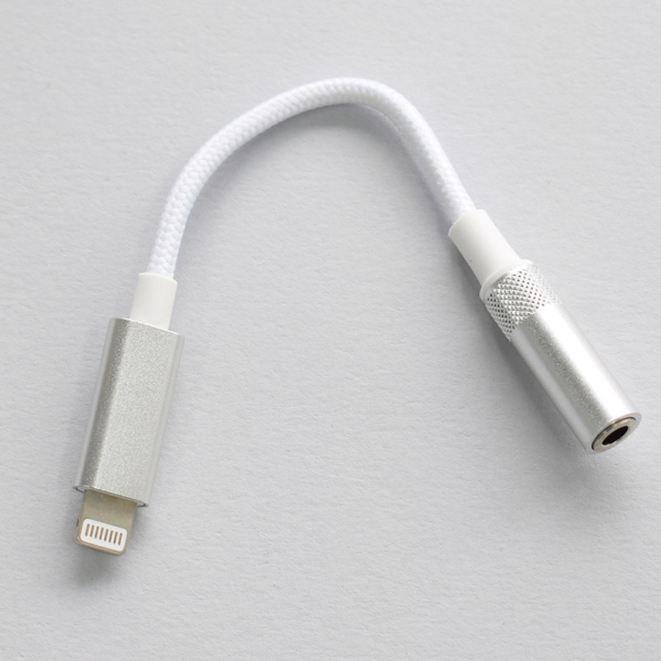 Adapter LDNIO LSY80i za slusalice iPhone Lightning na 3.5mm beli - 217322