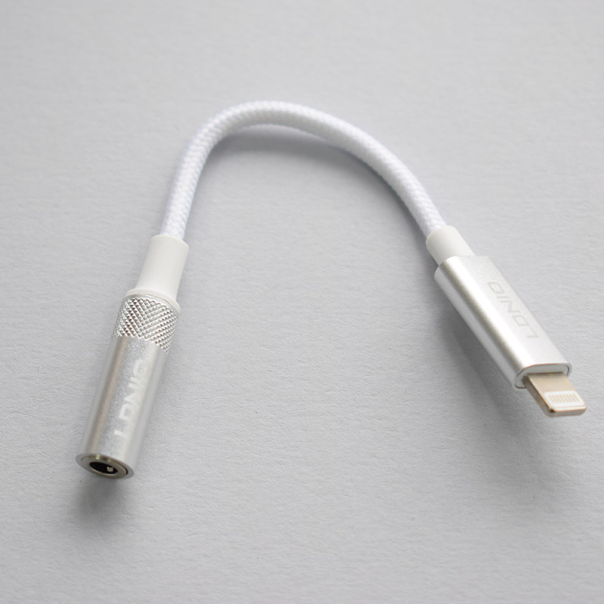 Adapter LDNIO LSY80i za slusalice iPhone Lightning na 3.5mm beli - 217322