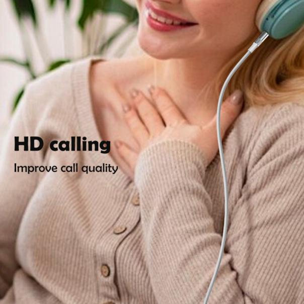 Adapter LDNIO LSY81i iPhone Lightning na 3.5mm muski beli 1m - 220793