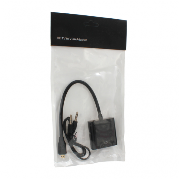 Adapter Micro HDMI na VGA Z + audio JWD-HDMI1 - 83480-1