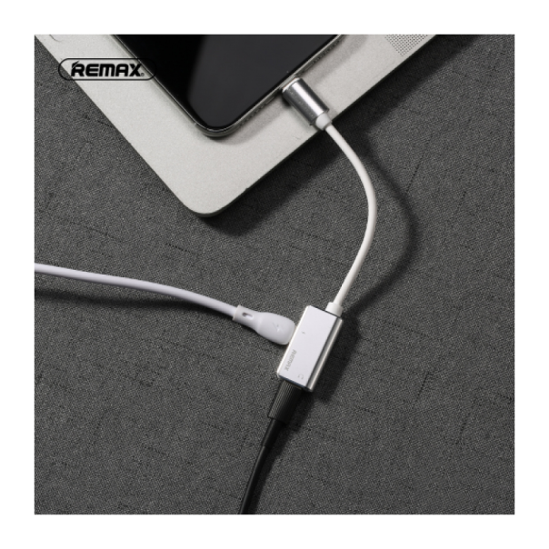 Adapter REMAX za slusalice I punjenje iPhone RL-LA02i beli - 71869