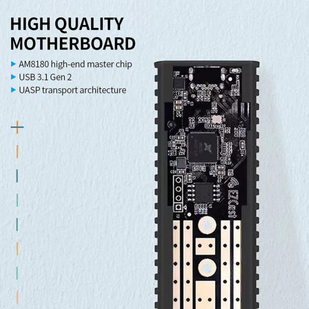 Adapter SSD NVMe na Type C USB 3.1 GEN2 na PCI-E GEN3 x2 - 207961