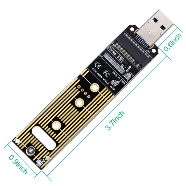 Adapter SSD NVMe na USB 3.0 - 99363