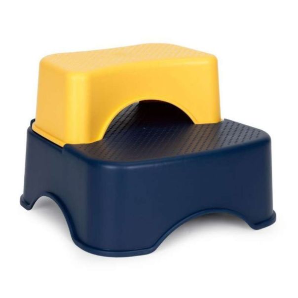 ECO TOYS Set adaper  i steper za decu, plava/žuta - HA-P17_18