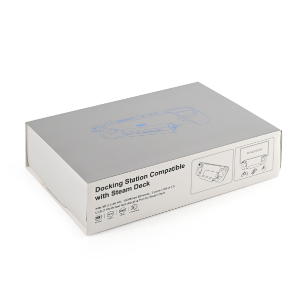 Adapter Type C JWD-TC58 na LAN, PD, HDMI, 3x USB 3.0 6 u 1 sivi - 223262