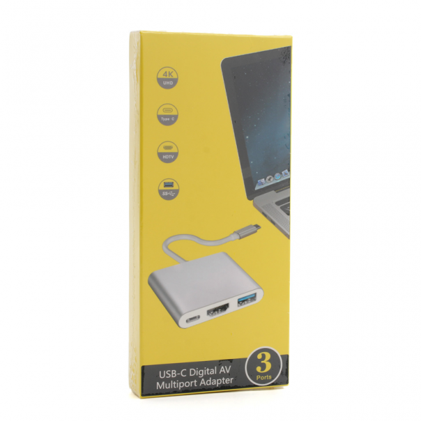 Adapter Type C na Digital AV multiport 3u1 - 83654