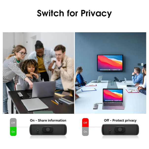 Adapter Type C na HDMI, Type C, PD, USB 3.0, USB 2.0, SD card, TF i M.2 NVMe 8 u 1 20cm kabl - 213525
