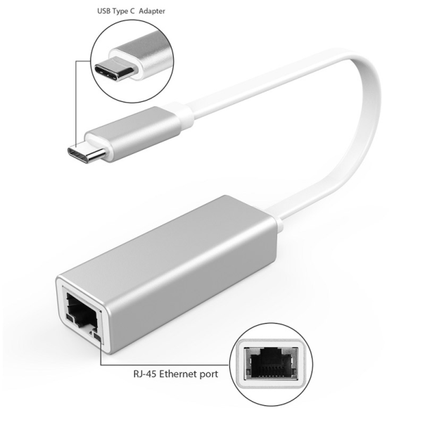 Adapter Type-C na LAN 3.0/ 1000mbps - 600277