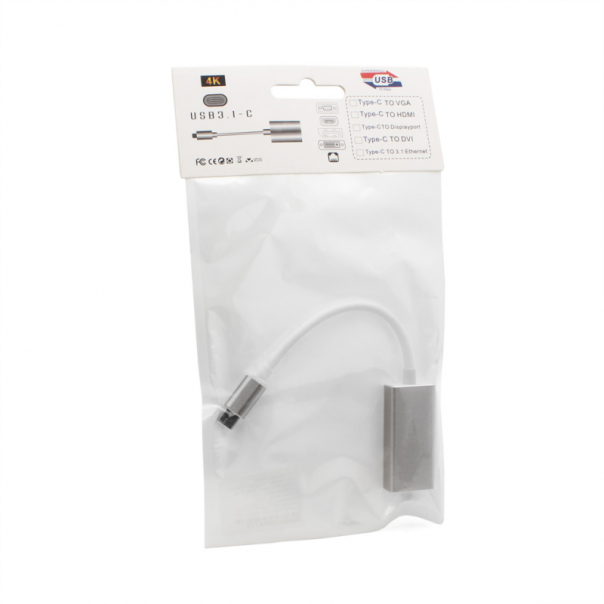 Adapter Type C na mini DP JWD-T16 srebrni - 94232-1