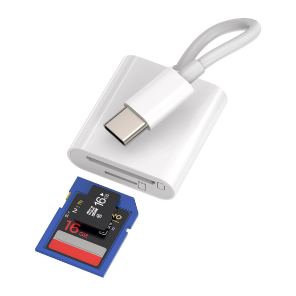 Adapter Type-C na SD/TF card čitač - 622077