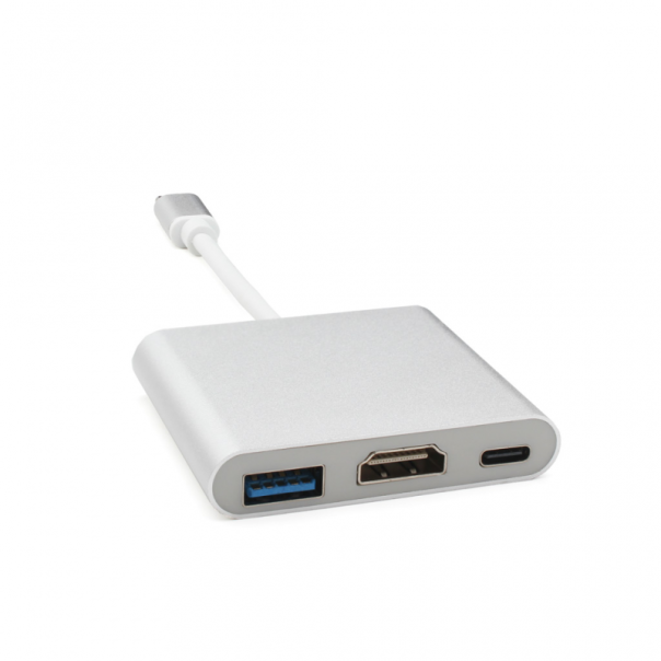 Adapter TYPE C+HDMI+USB3.0 na TYPE C JWD-T5 - 74337-1