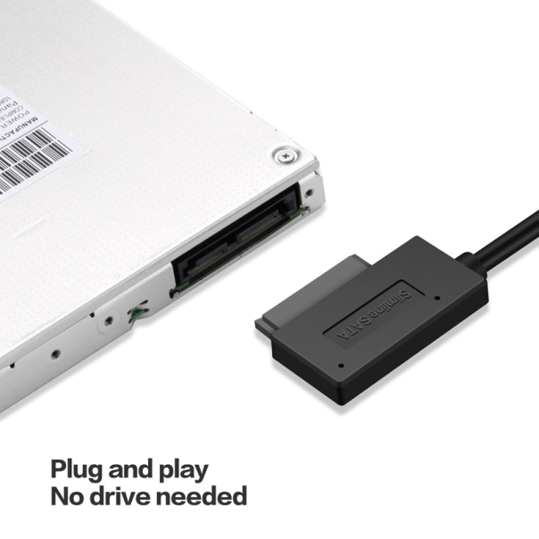 Adapter USB 3.0 na SATA 7+6 13pin za laptop opticki uredjaj - 99358-1