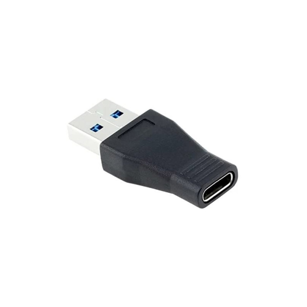 Adapter USB muski na Type-C zenski crni - 049206