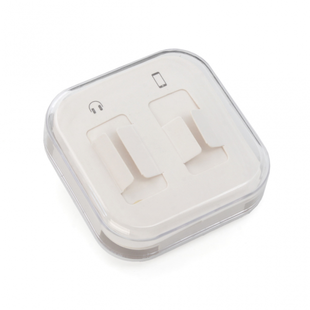 Adapter za slusalice iP-11 iPhone lightning na 3.5mm crni - 83586