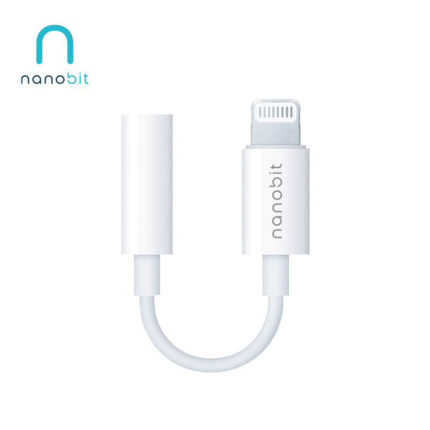 Adapter za slušalice Nanobit NB306 Lightning na 3,5 mm - 621045