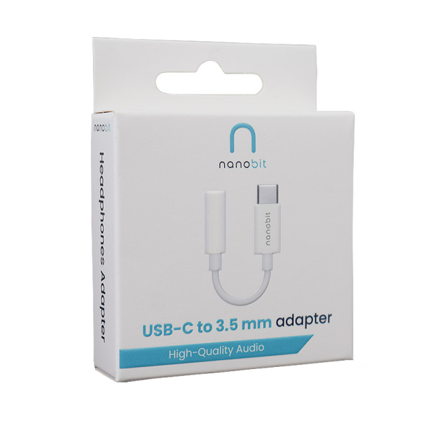 Adapter za slušalice Nanobit NB305 Type-C na 3.5mm - 616914