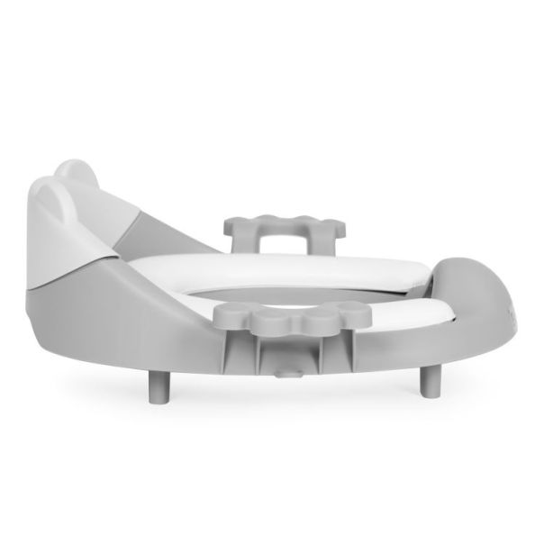 ECO TOYS Adapter za wc šolju sa rukohvatima, siva - PP104 GREY