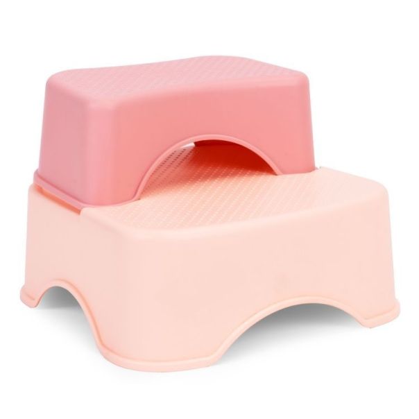 ECO TOYS Adapter za wc šolju sa stepenicama i platformom za decu, roze, ecotoys - EP2751973