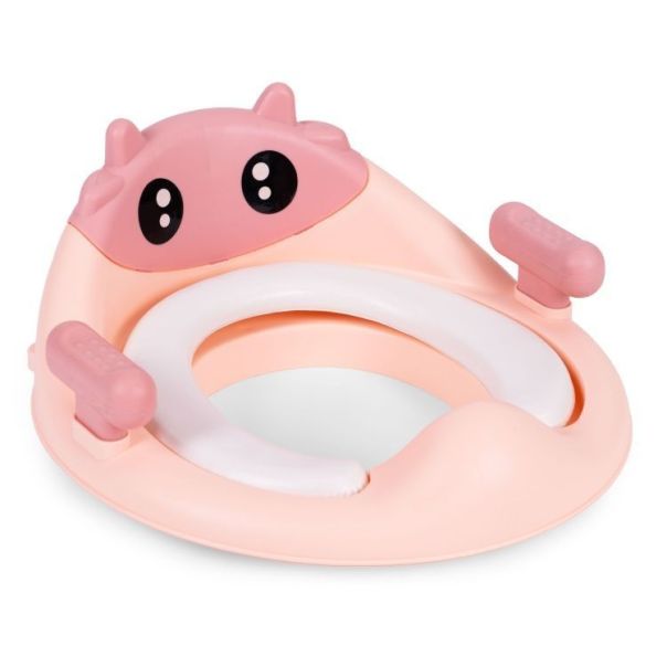ECO TOYS Adapter za wc šolju sa stepenicama i platformom za decu, roze, ecotoys - EP2751973