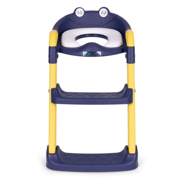 ECO TOYS Adapter za WC šolju za decu sa stepenikom, plava - PP8001 BLUE