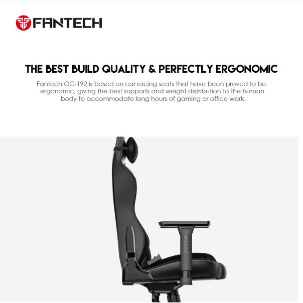 Stolica Gaming Fantech Ledare GC-192 siva - 99923