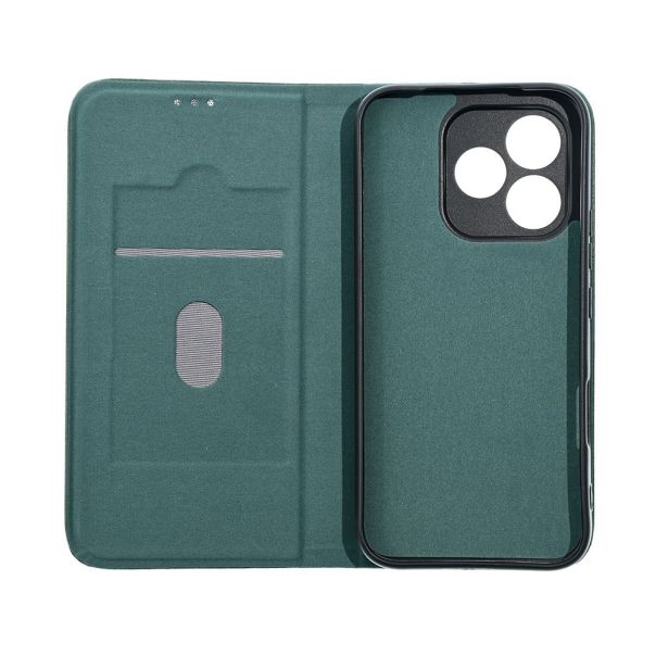 Maska za Honor 600 Lite tamno zelena Teracell Elegant Flip - EP3011602