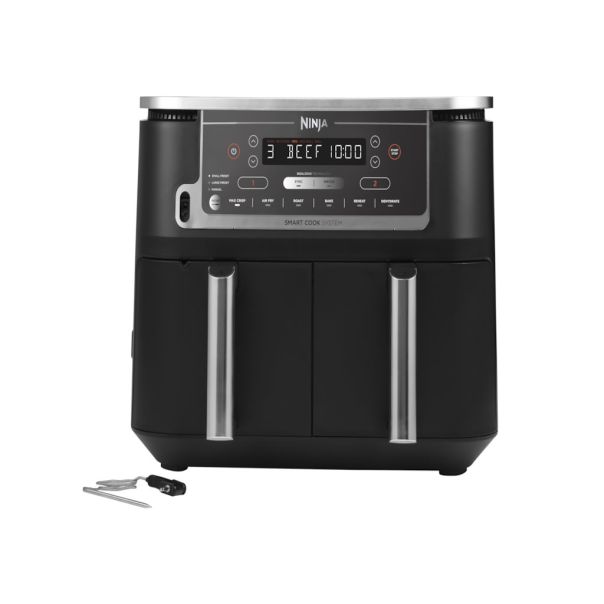 NINJA Airfryer AF451EU dupla korpa/ 9.5L/ 2470W/ crna - AF451EU