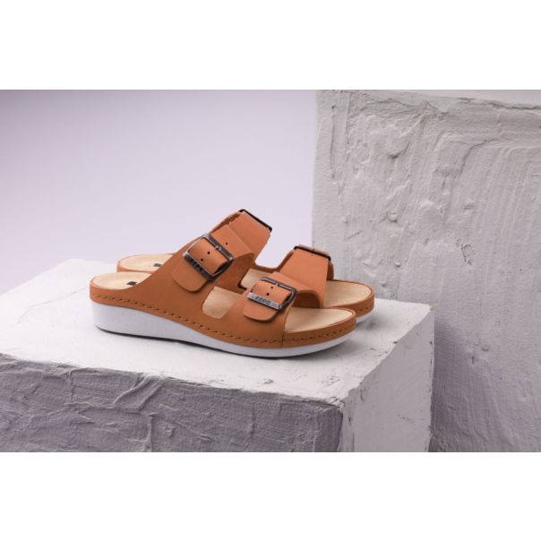 LEON Ženska papuča Africa-braon - 5012-BR