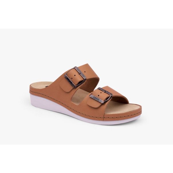 LEON Ženska papuča Africa-braon - 5012-BR